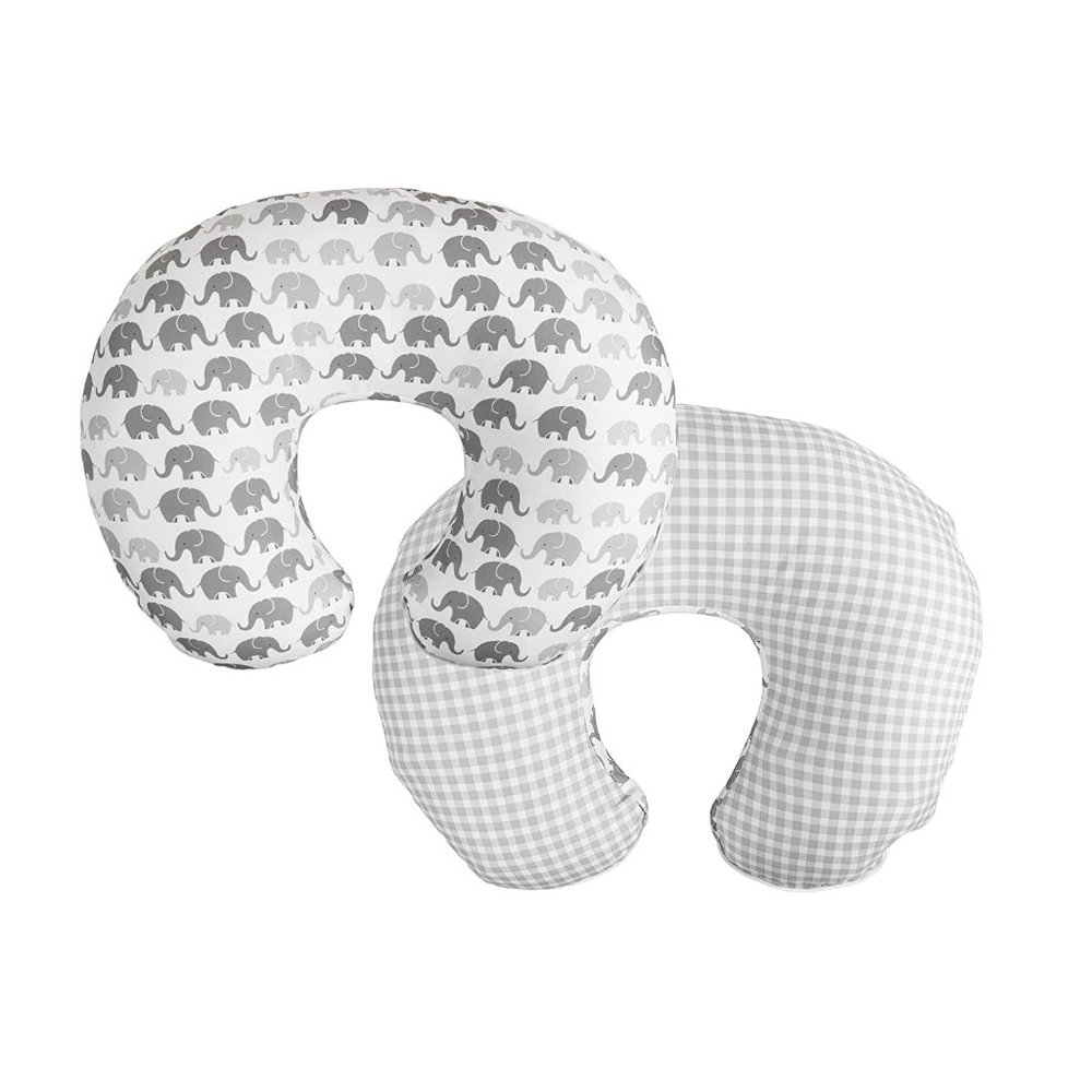 Boppy pillow bare naked and cover (feeding and infant support pillow)